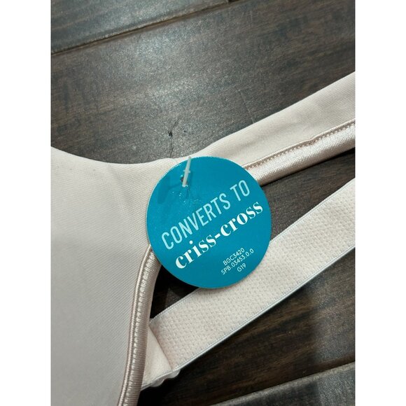 Body Caress Full Coverage Wireless Bra Sheer Quartz Sz 40D Lounge Intimate NWT - Picture 5 of 10